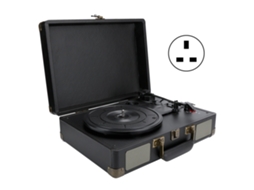 Toca Discos Portátil Com Bluetooth 5.0