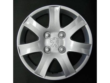 Tampões de Roda para Carros FARAD Peugeot 206 Plus (Cinzento - ABS - 42 x 42 x 30 cm)
