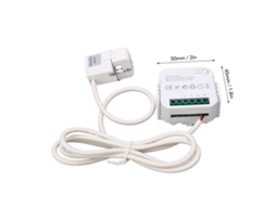 Laxiscreed Medidor De Energia Wifi Monocanal Para Monitor De Consumo Elétrico