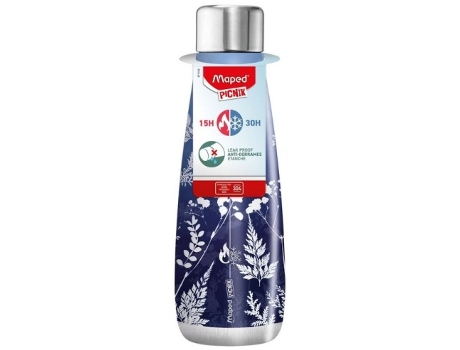 Livro Botella 500ml En Acero Inoxidable Termica Mod. Cyano De Desconocido (espanhol)