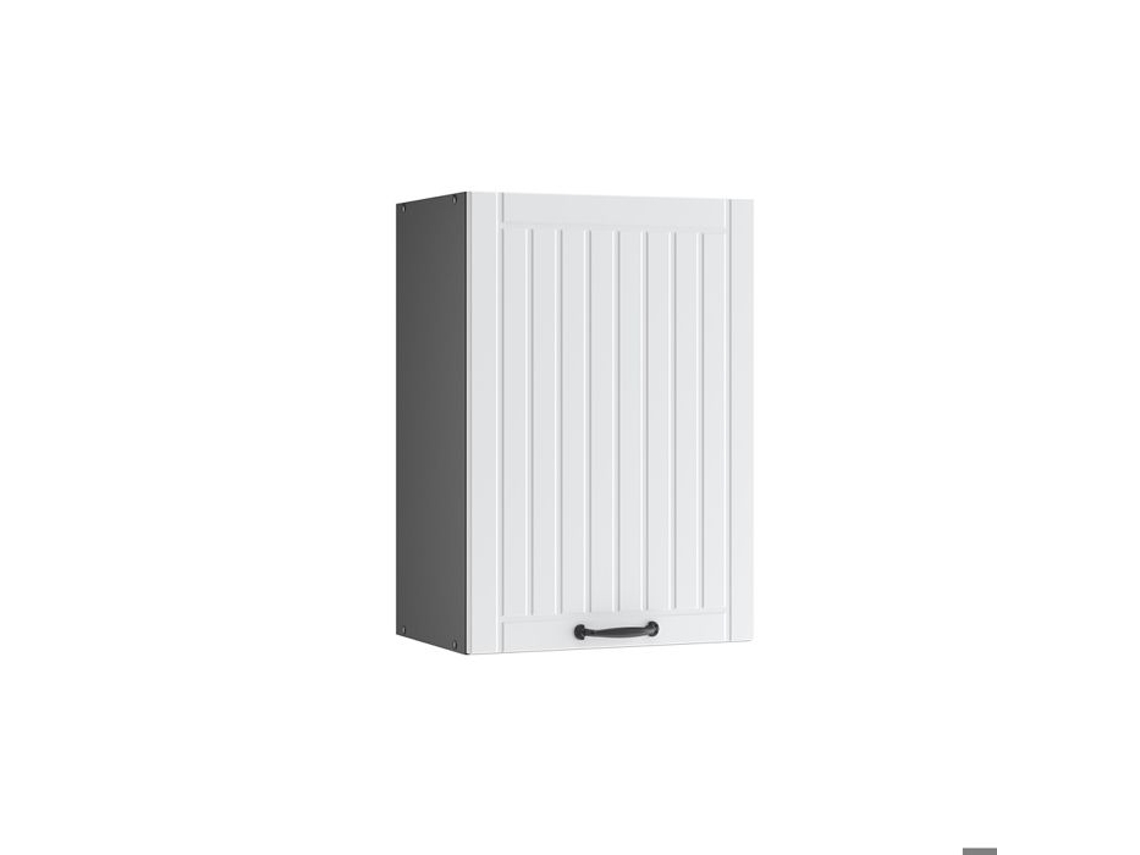 Armário alto VICCO Fame-Line Antracite/Country Branco 50 cm