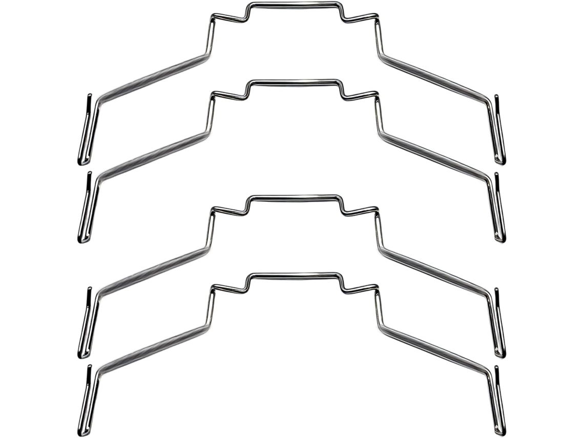 Conjunto De 2 Clipes De Metal Para Ventoinha De Cpu