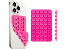 Nova Capa De Celular Com Ventosa De Silicone, Design Dupla Face, Suporte De Fixação Forte Que Permite O Uso Com As Mãos Livres, Ideal Para Selfies E G
