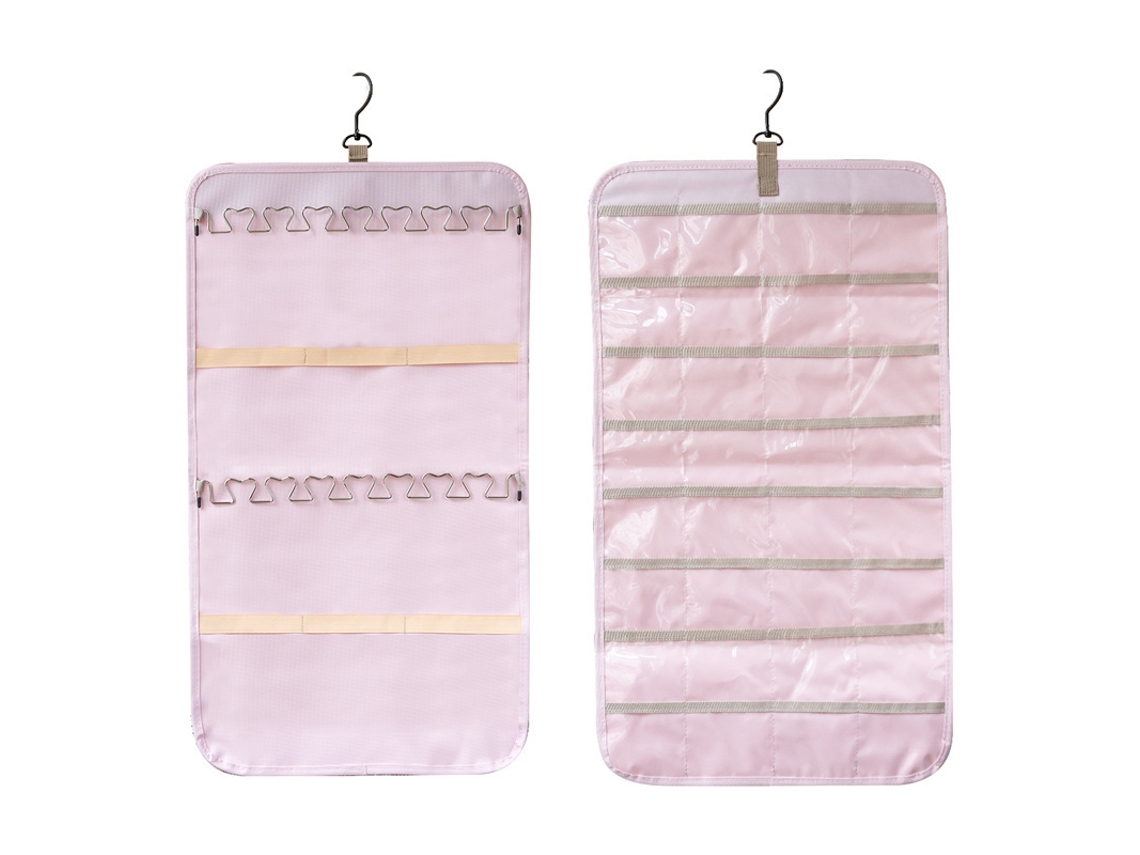 Bolsa de Armazenamento Dupla Face de Grande Capacidade rosa Dupla Face, Tamanho M, 65*36 YUNZII