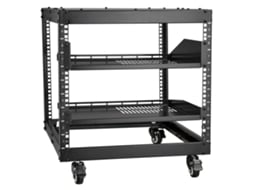 9U 4 Post Open Frame Server Rack Network Enclosure 23-40 Polegadas Ajustável VEVOR