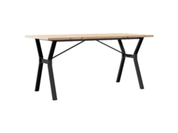 Dining Table, Dining Tables Vidaxl Marrom Madeira De Pinho (160 X 80 X 75.5 Cm)