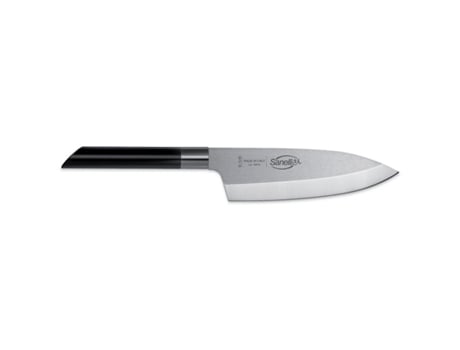 Faca De Cozinha Sanellisan, Aço, Preto, 9,3x3,3x37,5 Cm, Sanelli