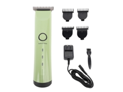 Aparador De Cabelo Elétrico Profissional Para Barbeiro E Casa Com Tela Lcd E 4 Pentes Guiadores 100-240v