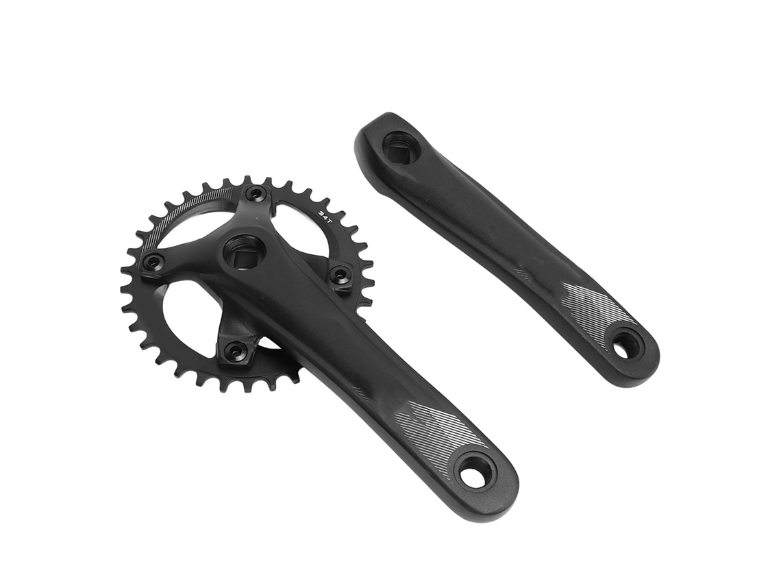 Conjunto de Pedivela de Bicicleta Bolany 34t 104 Bcd 7-12 Velocidades, Quadrado S/MARCA
