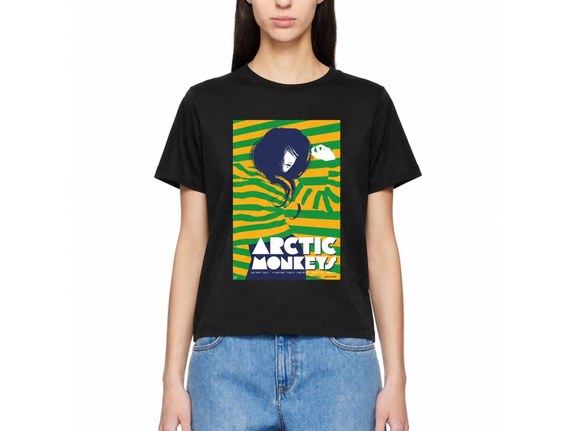 Rockinstone Arctic Monkeys 8th November 2022 -pedreira Paulo Leminski,brazil Concert T-shirt New Unique Designer Style