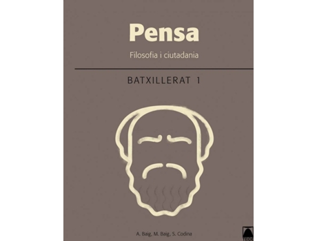 Livro Filosofia I Ciutadania Pensa 1R.Batx 2016 de Vários Autores (Catalão)