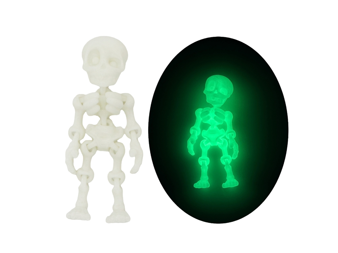 Laxiscreed Boneco De Caveira 3d Para Decoração De Halloween, Brinquedo E Presente Divertido