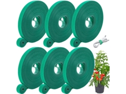 Ferramentas de jardinagem AQUAFORGE, fita para plantas, 6 rolos