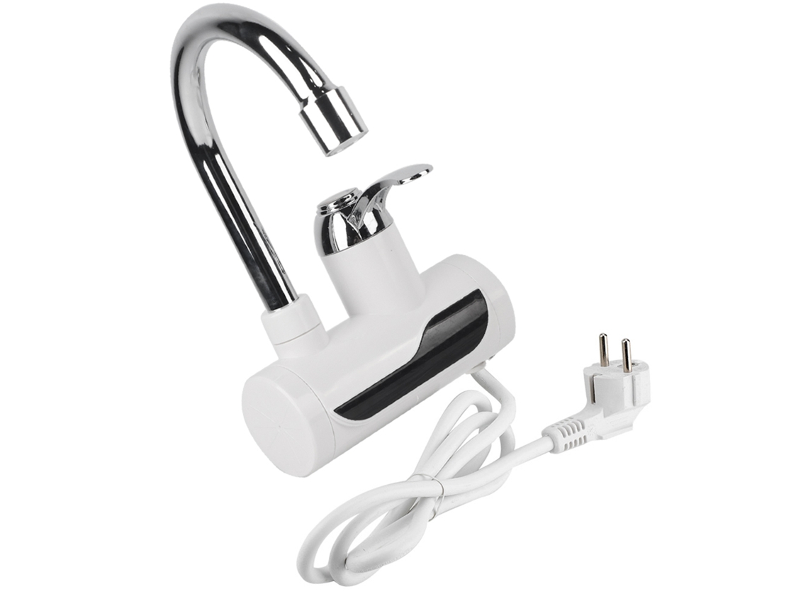 Torneira Elétrica Laxiscreed, Água Quente Instantânea Com Display Digital, Uso Duplo Quente/frio, Entrada Lateral, 220v