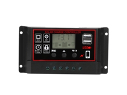 Controlador solar fotovoltaico Primerox 12V/24V, 60A, display digital, USB 5V, para casa | S/MARCA