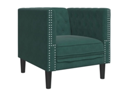 Chesterfield Sofa Chair, Chesterfield Sofa Chairs Vidaxl Verde Veludo (n/a)