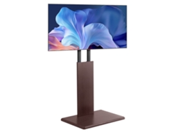 Suporte Para Tv Ajustável Com Rodas Para 32 70, Rotação, Altura Ajustável E Compatível Com Vesa Tekmaquinas