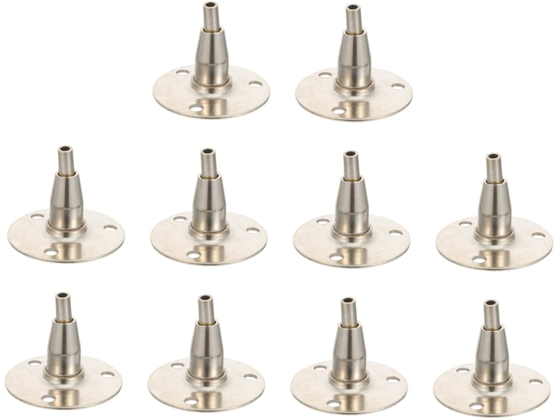 Fio De Aço Redondo Para Pendurar, 10 Peças, Metal Resistente Para Pendurar Quadros E Objetos Decorat Gokoco