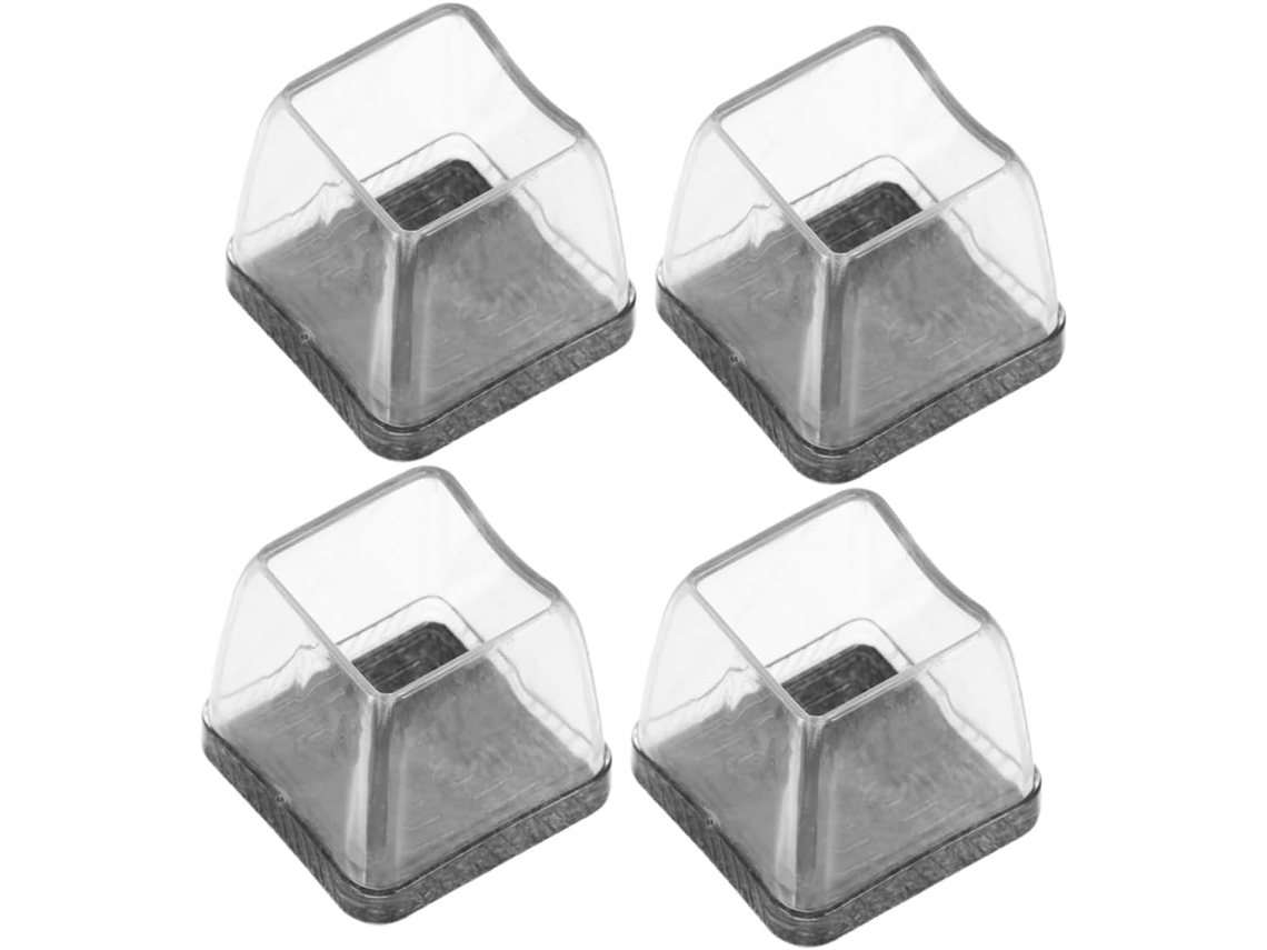 Protetores De Pés Mini Cadeiras 14a 19mm, Conjunto De 4 Peças, Capas De Silicone Para Pés Móveis Em Pisos Azulejo