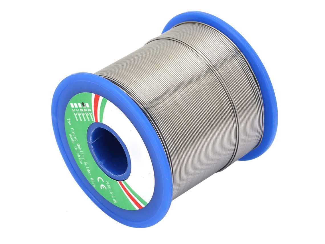 Fios De Solda Laxiscreed 0,6mm Com 40% Estanho Para Soldadura Eletrónica E Ferro De Soldar