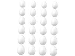 Conjunto De 24 Peças Para Pintura De Ovos De Páscoa Em Espuma.