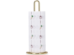 Porta Servilletas De Cocina De Metal, 13x32cm, Resistente Al Moho, Base Estable, Para Cocina Y Baño, Oro Y Rosa Oro