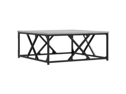 Mesa de centro MAISON EXCLUSIVE Madeira Cinzento Sonoma 70x70x30 cm