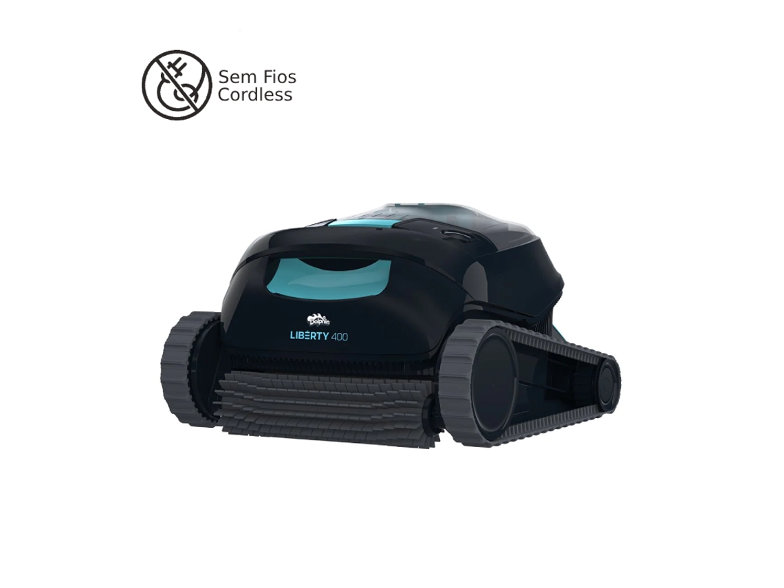 Aspirador de Piscina Automático a Bateria Sem Fios Dolphin Liberty 400 MAYTRONICS