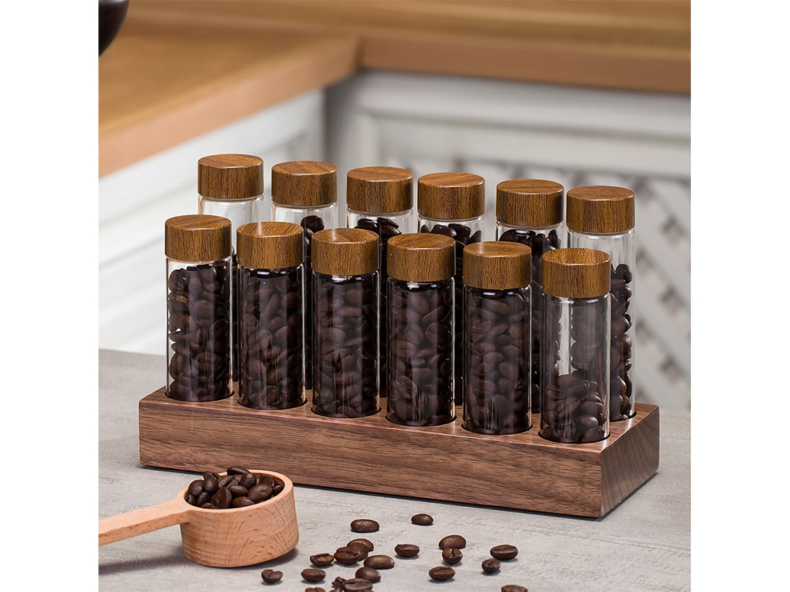 Tubos de Armazenamento de Café LAXISCREED 12pcs