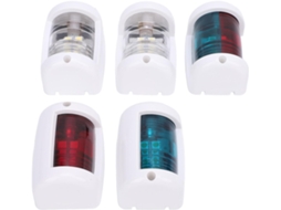 Kit de Faróis de Navegação LED SFUSHOS resistente para embarcações 12m, DC12v 0,85w