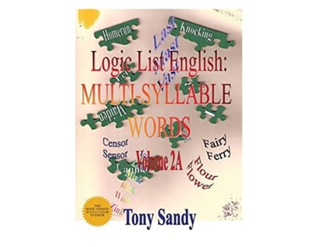 Livro Logic List English Multi-syllable Word Vol. 2a De Tony Sandy (inglês)