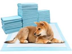 Tapetes Higiênicos Para Animais De Estimação, 50 Unidades, 45 × 60 Cm, Treinamento, À Prova De Fugas, Cinco Camadas Secagem Rápida, Ergon...