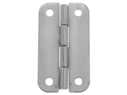 Pacote com 3 dobradiças de aço inoxidável para refrigeradores para caixas de gelo, conjunto de substituição de dobradiças de aço inoxidável para refrigeradores com Sygo