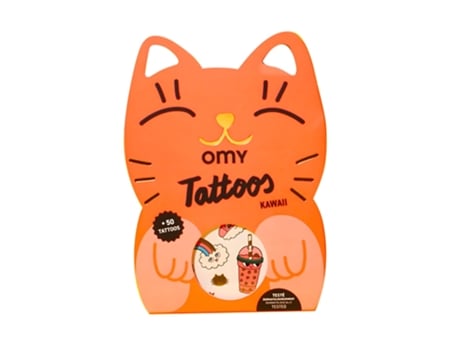 Kit de Tatuagem Infantil Kawaii OMY