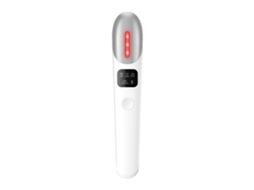 (branco) Massageador Microelétrico Para Os Olhos, Para Olheiras E Rugas.