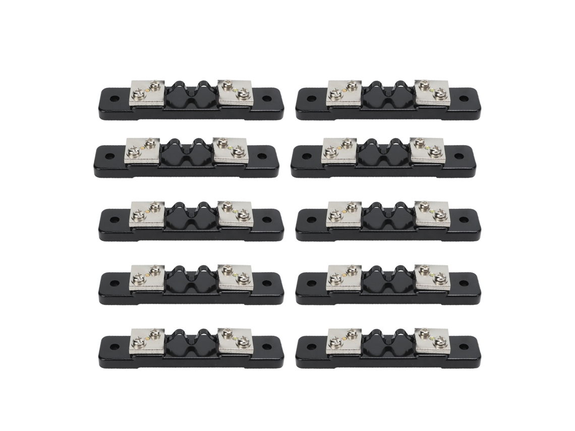 10 Peças/conjunto Resistência Shunt 75mv Para Medidor De Corrente Dc Amperímetro Digital Analógico 10a