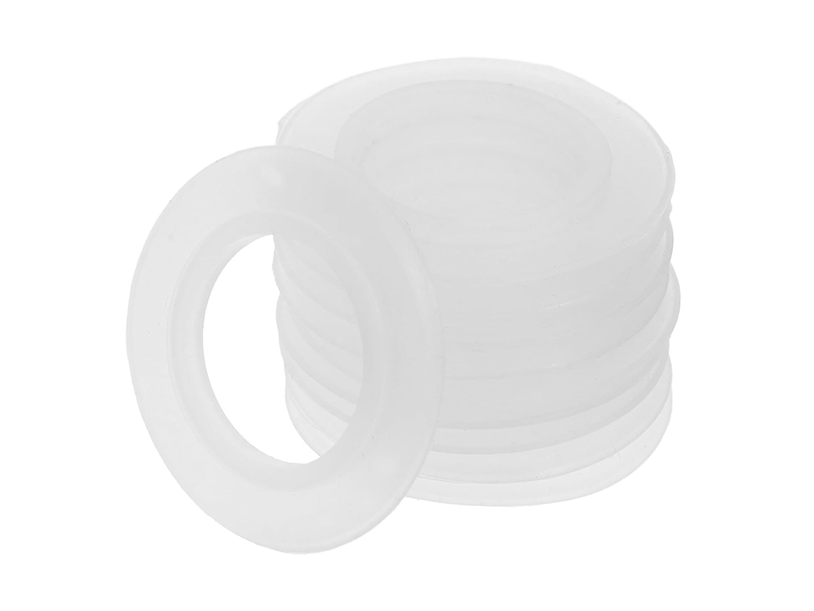 Conjunto De 10 Anéis Vedação Silicone Bestoyard Para Ralos, Resistentes À Deformação E Ao Desgaste, Ideais Para Pias E