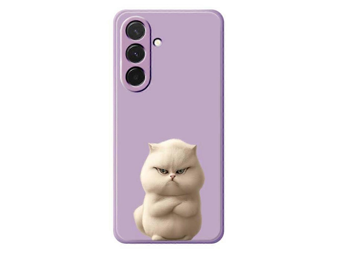 Capa Tpu Para Samsung Galaxy A36 5g, Roxa, Elysve