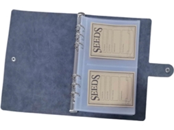 Pasta Organizadora De Sementes, Capas Transparentes, Sacos De Armazenamento, Multiuso, Livro Organizador De Sementes