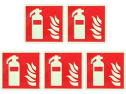 5 Etiquetas Adesivas De Proteção Para Uso Interno E Externo