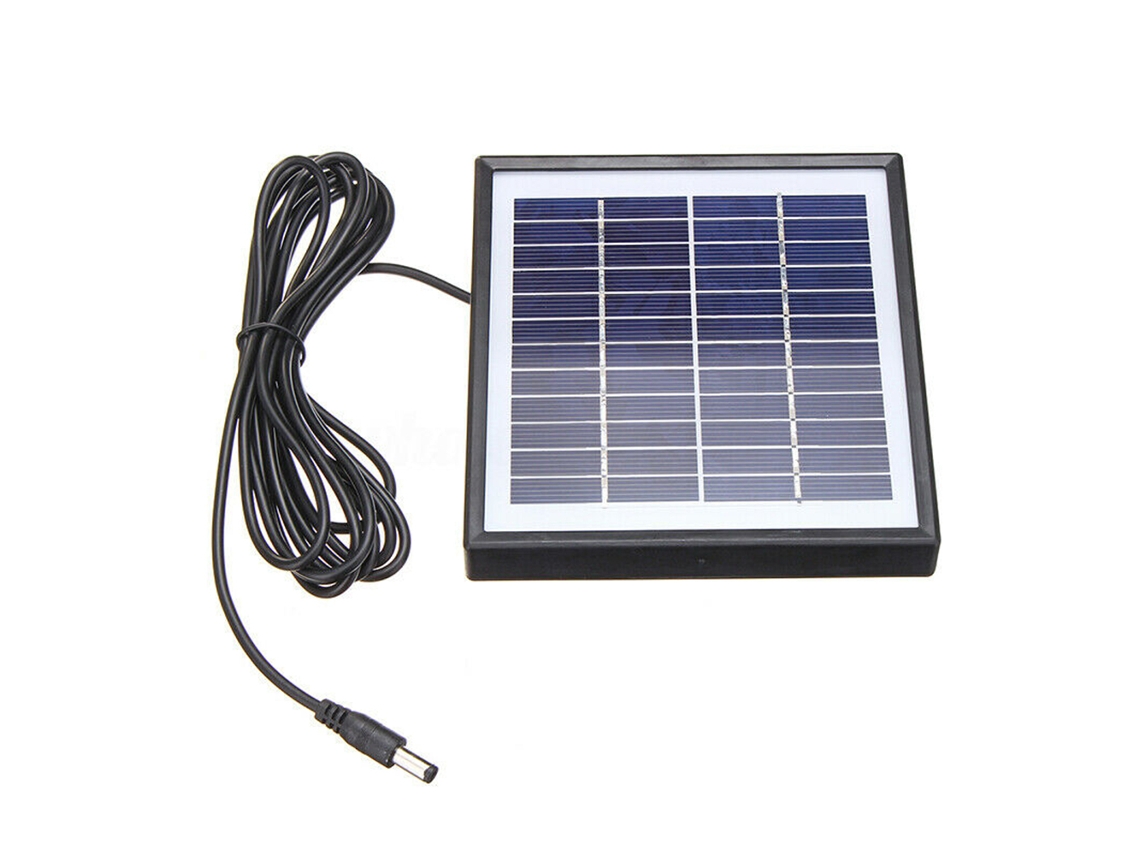 Painel Solar Policristalino, Alta Eficiência, 12v 5w, Exterior S/MARCA