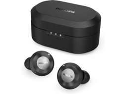 Auriculares Bluetooth True Wireless PHILIPS Tat8505Bk (In Ear - Microfone - Preto)
