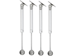 Conjunto De 4 Dobradiças Hidráulicas A Gás Para Suporte Tampa