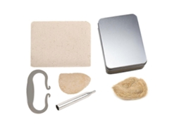 Aço De Alto Carbono Fire Striker Flint Stone Fire Starter Conjunto De Ferramentas De Sobrevivência Ao Ar Livre