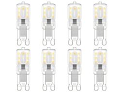Conjunto De 8 Enfeites Decorativos, 3 W, 220 V, Para Casa, Mesa, Festas E Composição De Ambientes Sazonais