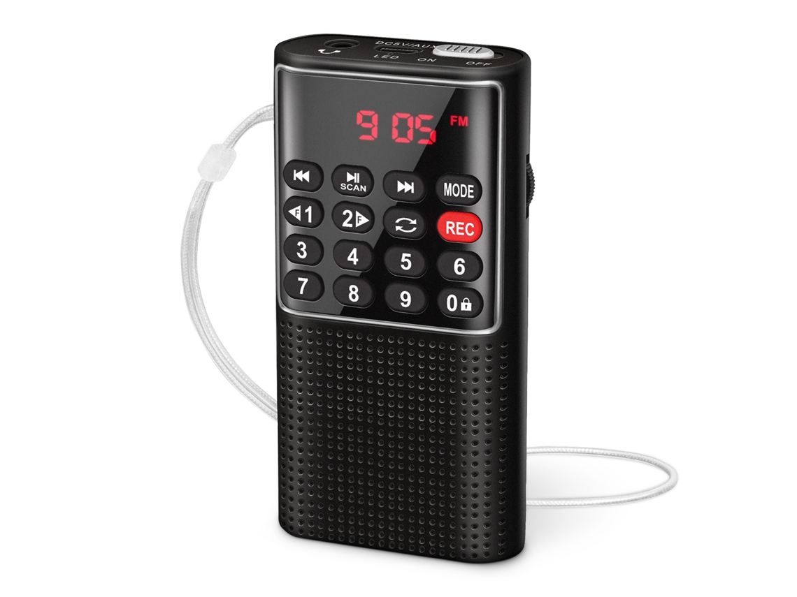 Rádio de sobrevivência à prova d'água com 3 modos (MDUG)