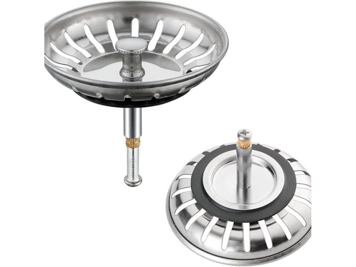 Ralo / Tampa De Pia Com Válvula Tipo Cesto Ø82 Mm / 79 Mm, Tampa Para Cozinha Atlant, Domsjö E Ralo Para Pia