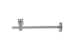 Suporte De Corrimão De Parede Em Aço Inoxidável 304 Prateado Com Design Ajustável.