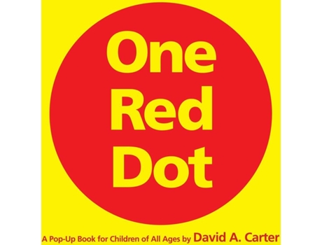 Livro One Red Dot de David A Carter (Inglês)