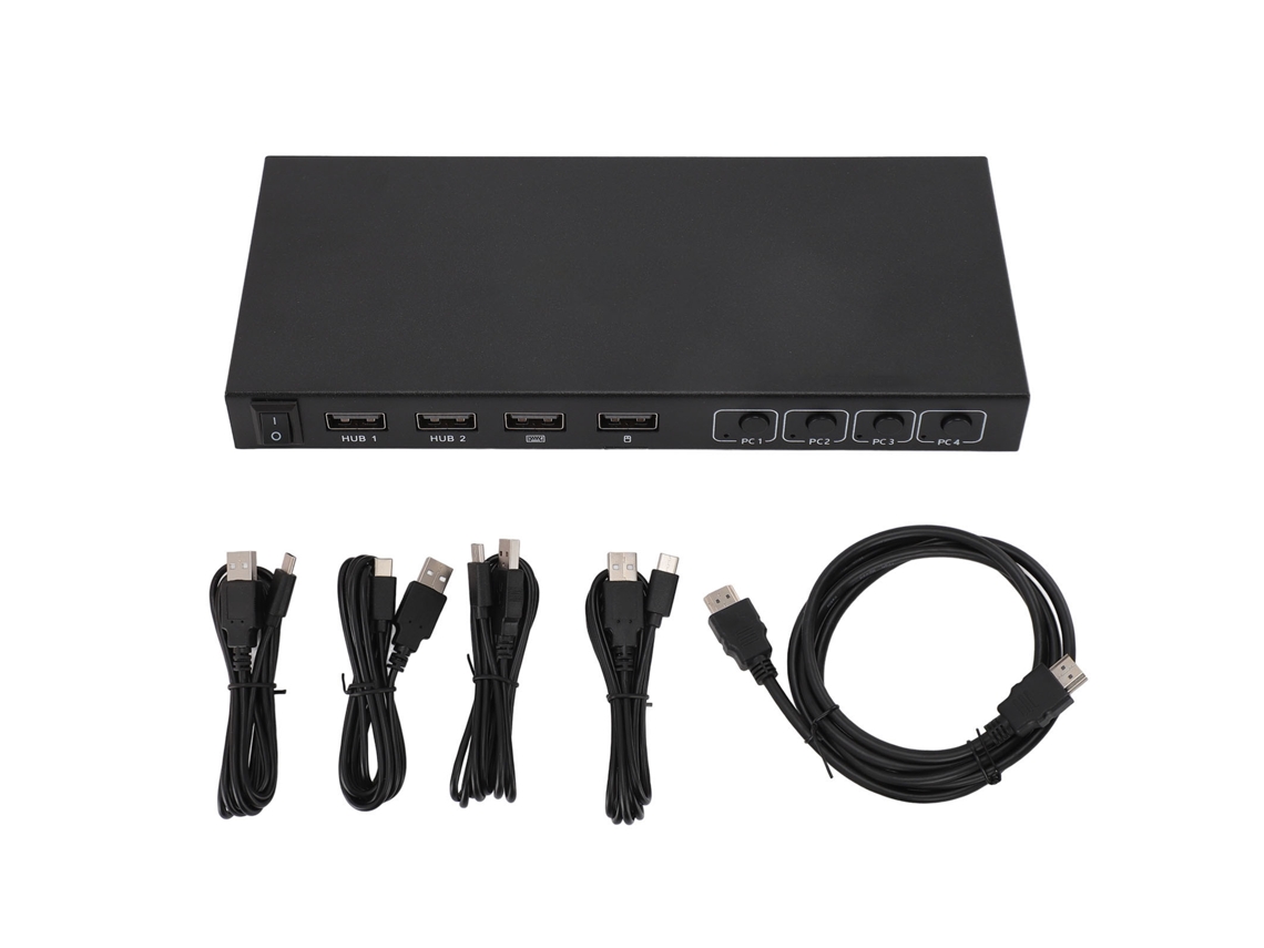 Switch Kvm Hdmi 4 Portas LAXISCREED